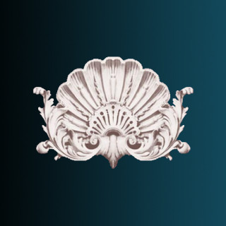 Декоративный орнамент Перфект G2092 белый 250х350х35 мм