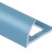 Алюминиевый профиль для плитки С-образный 8 мм PV16-32 голубой Ral 5024 2,7 м