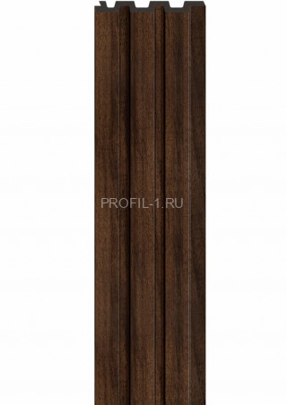 Реечная настенная панель VOX LINERIO M-LINE шоколад 2650х122х12 мм Реечная настенная панель VOX LINERIO M-LINE шоколад 2650х122х12 мм