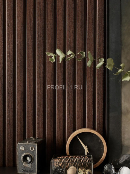 Реечная настенная панель VOX LINERIO M-LINE шоколад 2650х122х12 мм Реечная настенная панель VOX LINERIO M-LINE шоколад 2650х122х12 мм