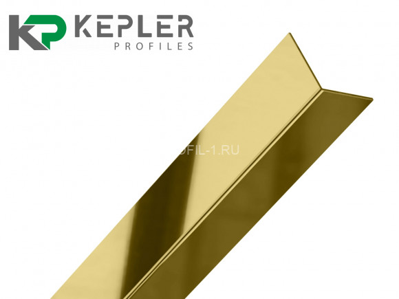 Декоративный уголок 30х30 мм из нержавеющей стали SS 304 FSAP002-30-GP S.S.304 золото полированное 3 м Декоративный уголок 30х30 мм из нержавеющей стали SS 304 FSAP002-30-GP S.S.304 золото полированное 3 м