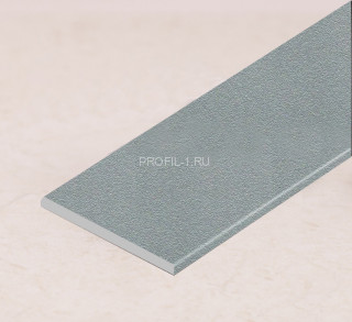 Алюминиевая полоса 10 мм серебристый муар (2 мм) 3м Алюминиевая полоса 10 мм серебристый муар (2 мм) 3м