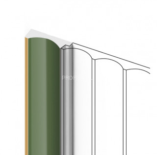 Финишный молдинг HiWood LF139A GN81G зеленый 12х32 мм 2,7 м Финишный молдинг HiWood LF139A GN81G зеленый 12х32 мм 2,7 м