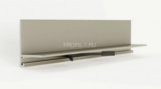 Алюминиевый микроплинтус Laconistiq micro-L светлый шампань 2.45м Алюминиевый микроплинтус Laconistiq micro-L светлый шампань 2.45м