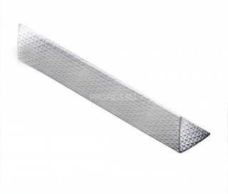 Нержавеющий стальной уголок 10х10 мм NEEXY PVS98-12 EMG тисненый серый 2.7 м Нержавеющий стальной уголок 10х10 мм NEEXY PVS98-12 EMG тисненый серый 2.7 м