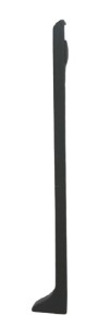 Заглушка для плинтуса 40 мм черный