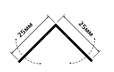 Гибкий уголок ПВХ 25х25 Lemal U25x25 8640 под дерево 2,75 м (25 штук) Гибкий уголок ПВХ 25х25 Lemal U25x25 8640 под дерево 2,75 м (25 штук)