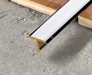 Латунный профиль Т-образный полукруглый 10мм Cezar PVL33 LC хром 2,7м Латунный профиль Т-образный полукруглый 10мм Cezar PVL33 LC хром 2,7м