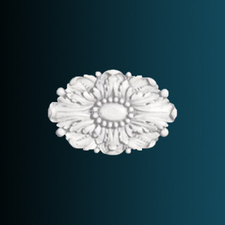 Декоративный орнамент Перфект G2095 белый 311х466х26 мм