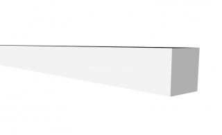Молдинг Decor-Dizayn DD611(3m) полистирол белый, под покраску 30х20х3000 мм