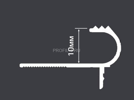Латунный профиль полукруглый для ступени (LPSP) Cezar PVL50 L полированный 3,0м Латунный профиль полукруглый для ступени (LPSP) Cezar PVL50 L полированный 3,0м