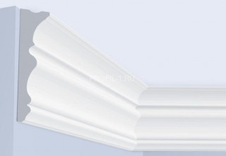 Потолочный плинтус HiWood L1404 белый 150х31 мм 200 см Потолочный плинтус HiWood L1404 белый 150х31 мм 200 см