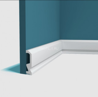 Напольный плинтус Перфект Плюс P176 M белый ударопрочный 21х100 мм 2 м Напольный плинтус Перфект Плюс P176 M белый ударопрочный 21х100 мм 2 м