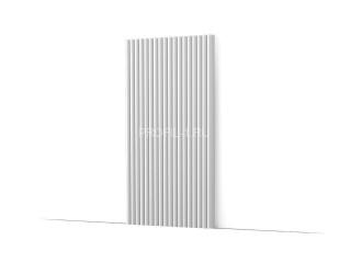 Декоративная панель 3D Orac Decor WX210-3000 белая из полиуретана 13х255х3000 мм