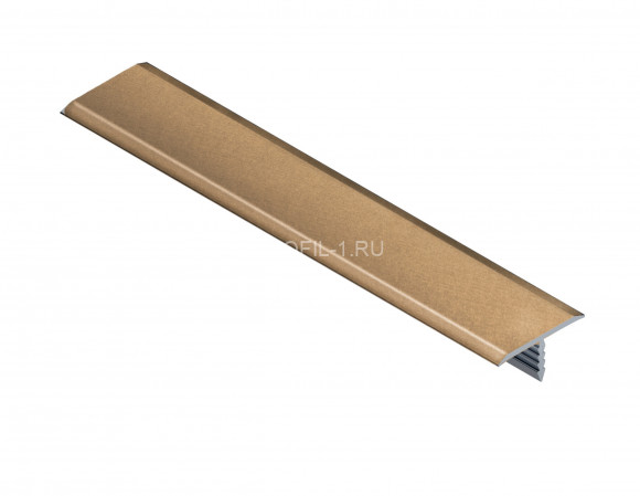 Т-профиль алюминиевый 15 мм NEEXY PV35-05 BG золото блестящее 2.7 м