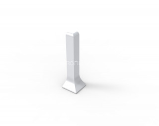 Уголок наружный для напольного плинтуса 60 мм Диал ПЛ-60ун 0033 без покрытия Уголок наружный для напольного плинтуса 60 мм Диал ПЛ-60ун 0033 без покрытия