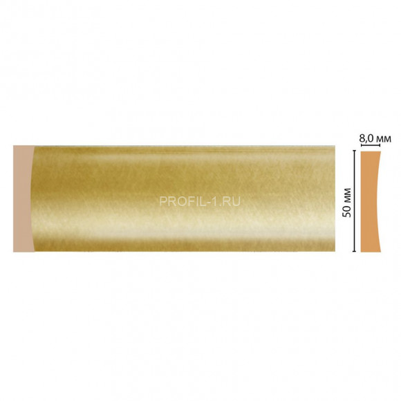 Молдинг DECOMASTER D045-374 (50x8x2400) цвет Золото Молдинг DECOMASTER D045-374 (50x8x2400) цвет Золото