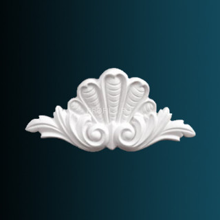 Декоративный орнамент Перфект G2119 белый 70х140х20 мм