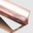 Уголок для плитки внутренний алюминий 12 мм PV29-15 розовый блестящий 2,7 м