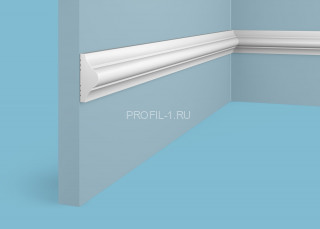 Молдинг Cosca MX-002 белый полистирол 17х40 мм 2м