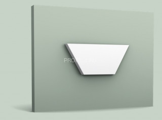 Декоративная стеновая панель 3D Orac Decor W101 белая полиуретан 150х345 мм