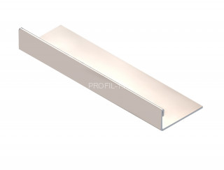 Нержавеющий стальной L-профиль 12.5 мм NEEXY PVS94-15 RG розовый зеркальный 2.7 м