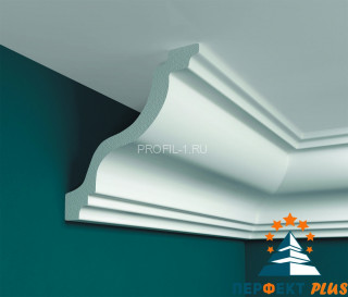 Потолочный плинтус Перфект Плюс P03 114 мм 200 см
