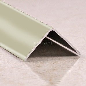 Алюминиевый уголок 25х25 мм ПН-25х25 бронза светлая глянец 2,7 м