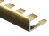 Профиль L-образный гибкий алюминий 12 мм PV06-05 золото блестящее 2,7 м