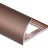 Профиль С-образный алюминий для плитки 12 мм PV09-14 eco розовый матовый 2,7 м
