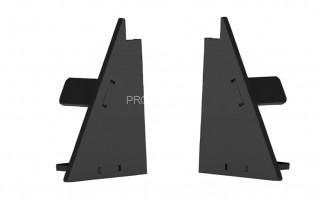 Алюминиевая фурнитура для микроплинтуса Laconistiq Light кмп заглушки черные