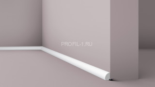 Напольный плинтус NMC Wallstyl FL6 белый полистирол 12х19 мм 2м Напольный плинтус NMC Wallstyl FL6 белый полистирол 12х19 мм 2м