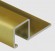 Профиль для плитки П-образный алюминий 10х10 мм PV31-12 песок матовый 2,7 м