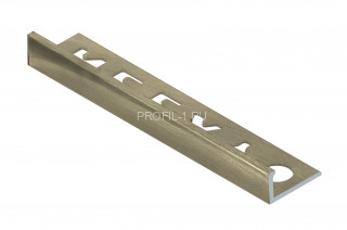 L-профиль алюминиевый 8 мм NEEXY PV01-16 MT титан матовый 2.7 м