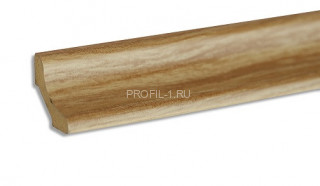 Галтель ПВХ Lemal вогнутая 20х20 мм Цвет 8625 Под дерево 2,7 м