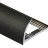 Профиль С-образный алюминий для плитки 12 мм PV09-18 eco черный матовый 2,7 м