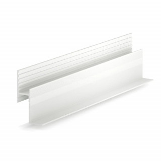 Теневая рейка алюминиевая разноуровневая под подсветку Laconistiq Multilevel New белая 46.5х28.7х3000 мм Теневая рейка алюминиевая разноуровневая под подсветку Laconistiq Multilevel New белая 46.5х28.7х3000 мм