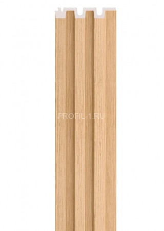 Реечная настенная панель VOX LINERIO M PLUS-LINE светлый дуб 2650х122х21 мм Реечная настенная панель VOX LINERIO M PLUS-LINE светлый дуб 2650х122х21 мм