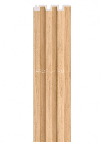 Реечная настенная панель VOX LINERIO M PLUS-LINE светлый дуб 2650х122х21 мм Реечная настенная панель VOX LINERIO M PLUS-LINE светлый дуб 2650х122х21 мм