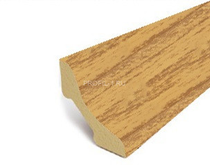 Галтель ПВХ Lemal вогнутая 20х20 мм Цвет 8629 Под дерево 2,7 м