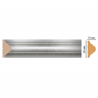 Молдинг DECOMASTER D001-375 (26x13x2400) цвет Серебро Молдинг DECOMASTER D001-375 (26x13x2400) цвет Серебро