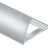 Профиль С-образный алюминий для плитки 12 мм PV09-03 eco серебро блестящее 2,7 м