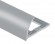 Алюминиевый профиль для плитки С-образный 8 мм PV16-34 темно-серый Ral 7000 2,7 м