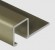 Профиль для плитки П-образный алюминий 10х10 мм PV31-16 титан матовый 2,7 м