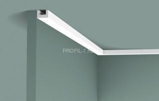 Потолочный плинтус для скрытого освещения Orac Decor Duropolymer CX190 белый полистирол 30х20 мм 2м Потолочный плинтус для скрытого освещения Orac Decor Duropolymer CX190 белый полистирол 30х20 мм 2м