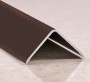 Угол защитный 20х20 мм алюминий PV63-39 коричневый Ral 8011 2,7 м