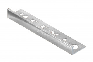 L-профиль алюминиевый 8 мм NEEXY PV01-41 SW муар белый 2.7 м