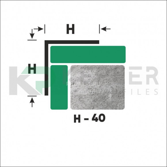 Декоративный уголок 40х40 мм из нержавеющей стали SS 304 FSAP002-40-S S.S.304 сатинированный 3 м