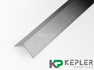 Декоративный уголок 40х40 мм из нержавеющей стали SS 304 FSAP002-40-S S.S.304 сатинированный 3 м Декоративный уголок 40х40 мм из нержавеющей стали SS 304 FSAP002-40-S S.S.304 сатинированный 3 м