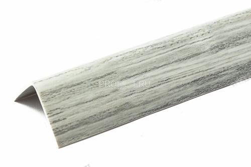 Пластиковый уголок 30х30 Cezar 119 Яcень 2,75 м (25 штук)